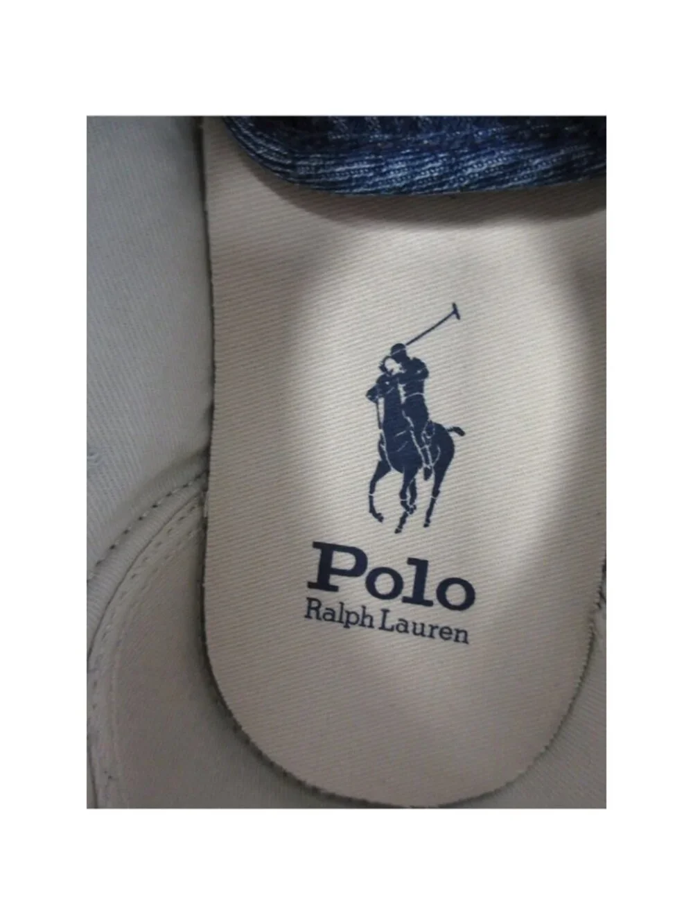 Polo Ralph Lauren Sneakers 11.5 D Keaton Pony Denim Low Top Boat Shoes